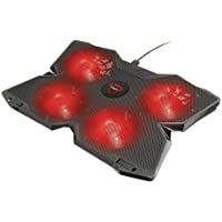 Trust Gaming GXT 278 - Soporte de refrigeración para portátiles Gaming- Negro